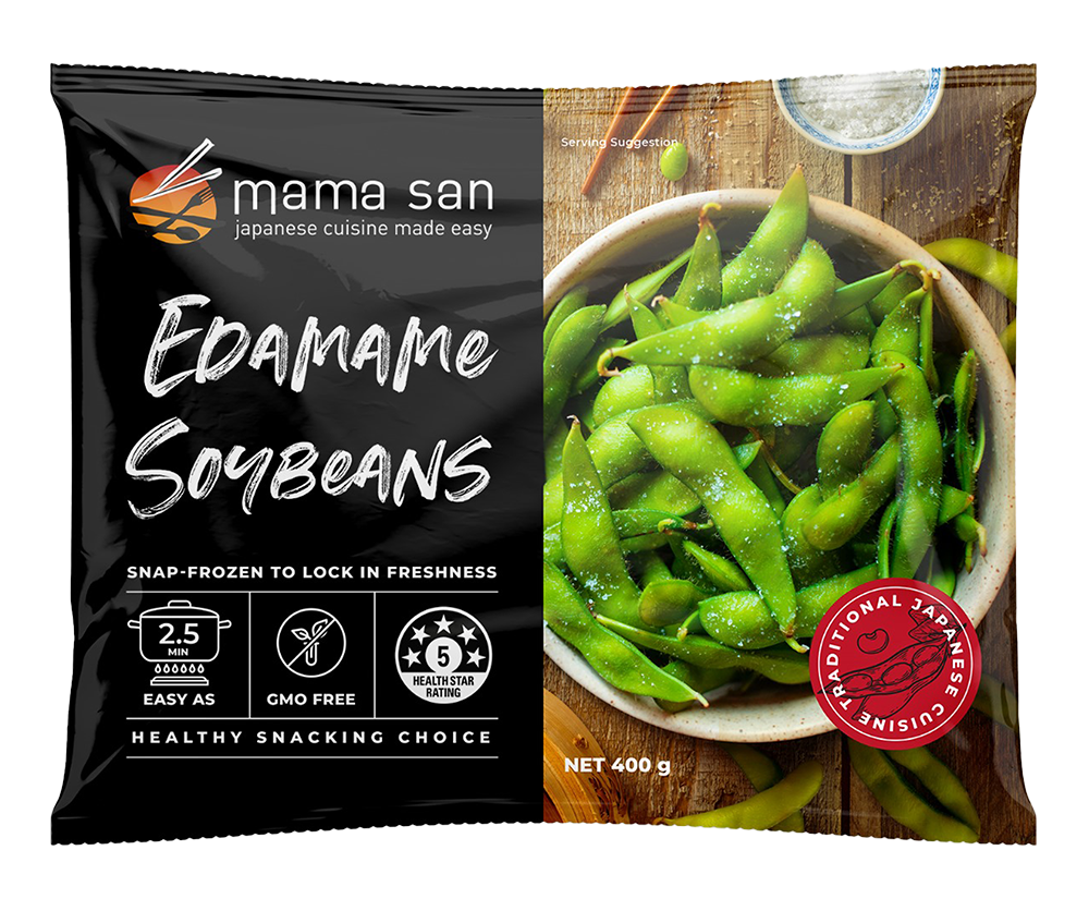 Mama San Frozen Edamame Soy Beans